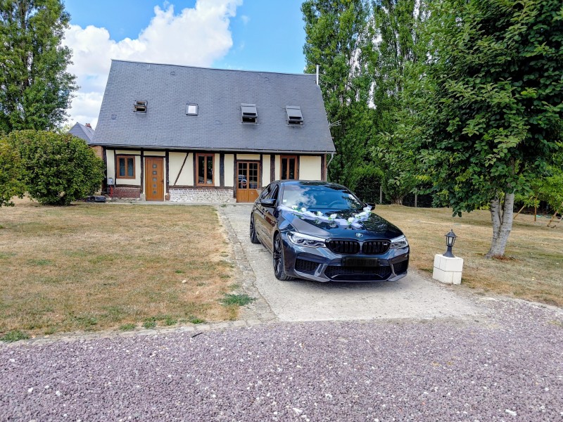 Transport pour mariage depuis le domaine de clairval vers Rouen