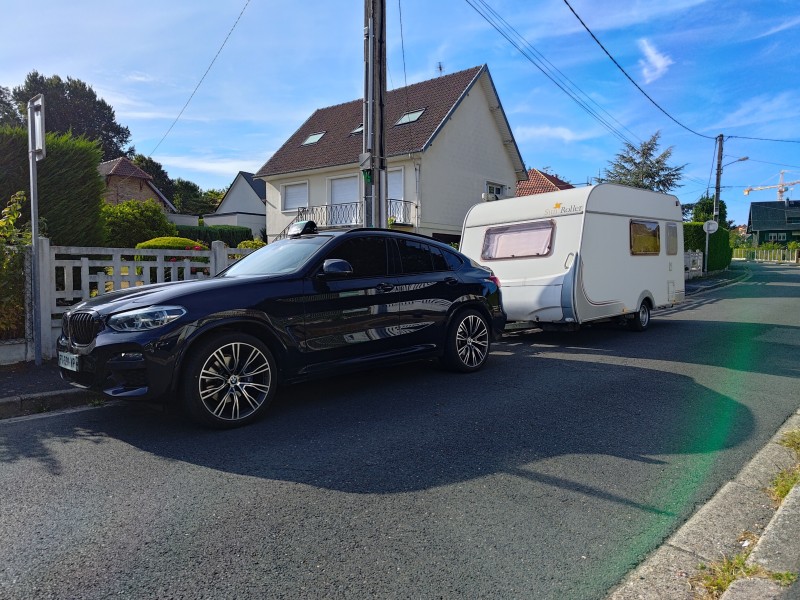 Transport d'une caravane depuis la Normandie